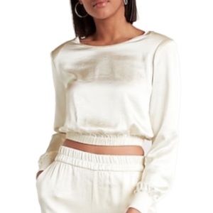 Express Satin  Top Size XS NEW